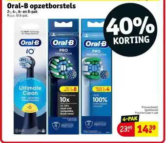 Kruidvat Oral-B opzetborstels aanbieding