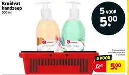 Kruidvat Kruidvat handzeep aanbieding