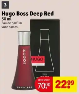 Kruidvat Hugo Boss Deep Red aanbieding
