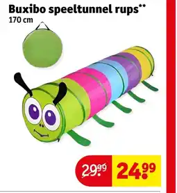 Kruidvat Buxibo speeltunnel rups aanbieding