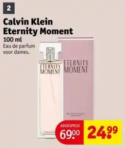 Kruidvat Calvin Klein Eternity Moment aanbieding