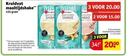 Kruidvat Kruidvat maaltijdshake aanbieding