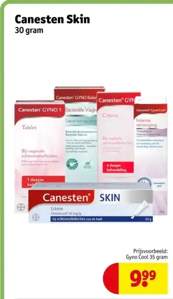 Kruidvat Canesten Skin aanbieding