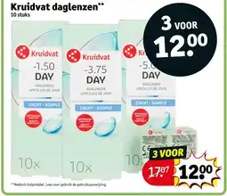 Kruidvat Kruidvat daglenzen aanbieding