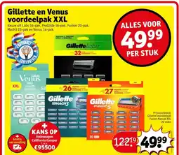 Kruidvat Gillette en Venus voordeelpak XXL aanbieding