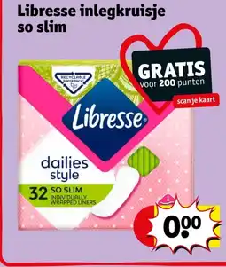 Kruidvat Libresse inlegkruisje so slim aanbieding