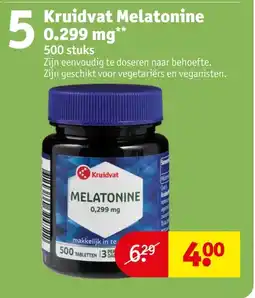 Kruidvat Kruidvat Melatonine aanbieding