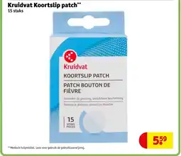 Kruidvat Kruidvat Koortslip patch aanbieding