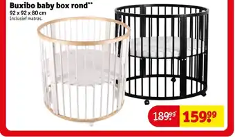 Kruidvat Buxibo baby box rond aanbieding