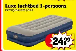 Kruidvat Luxe luchtbed 1 persoons aanbieding