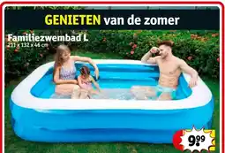 Kruidvat Familiezwembad L aanbieding