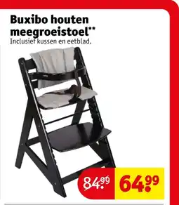 Kruidvat Buxibo houten meegroeistoel aanbieding