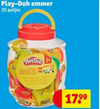 Kruidvat Play Doh emmer aanbieding