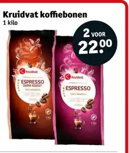 Kruidvat Kruidvat koffiebonen aanbieding