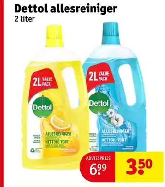 Kruidvat Dettol allesreiniger aanbieding
