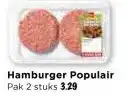 Vomar Voordeelmarkt Hamburger Populair aanbieding