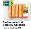 Vomar Voordeelmarkt Barbecueworst Smokey Chicken aanbieding