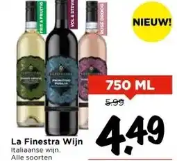 Vomar Voordeelmarkt La Finestra Wijn aanbieding