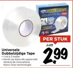 Vomar Voordeelmarkt Universele Dubbelzijdige Tape aanbieding