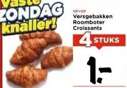 Vomar Voordeelmarkt Versgebakken Roomboter Croissants aanbieding