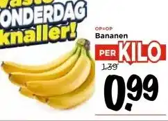 Vomar Voordeelmarkt Bananen aanbieding