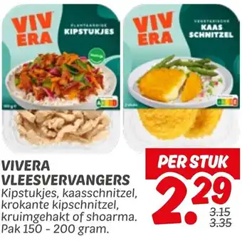 Dekamarkt Vivera vleesvervangers aanbieding