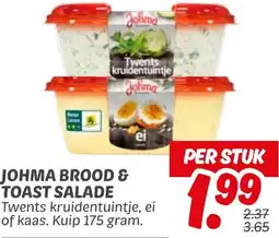 Dekamarkt Johma brood & toast salade aanbieding