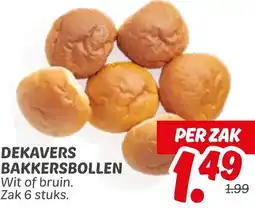 Dekamarkt Dekavers bakkersbollen aanbieding