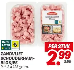 Dekamarkt Zandvliet schouderhamblokjes aanbieding