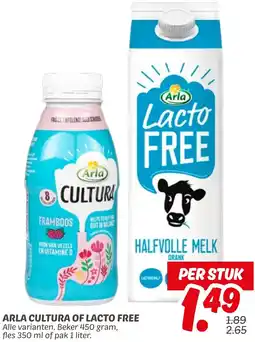Dekamarkt Arla cultura of lacto free aanbieding