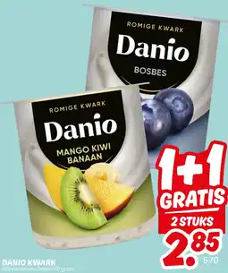 Dekamarkt Danio kwark aanbieding