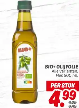 Dekamarkt Bio+ olijfolie aanbieding