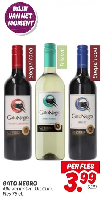 Dekamarkt Gato negro aanbieding