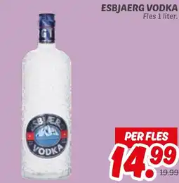 Dekamarkt Esbjaerg vodka aanbieding