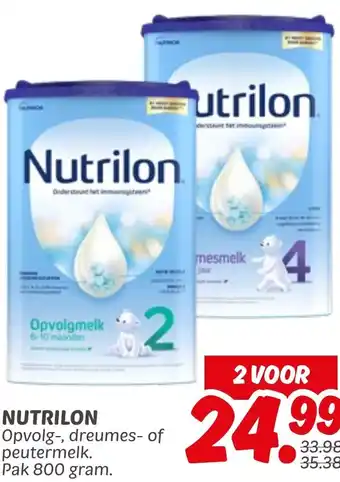 Dekamarkt Nutrilon aanbieding