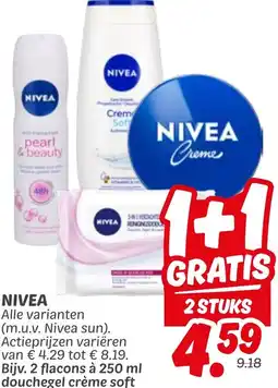 Dekamarkt NIVEA aanbieding