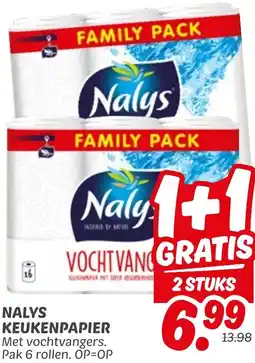 Dekamarkt Nalys keukenpapier aanbieding