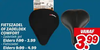 Dekamarkt Fietszadel of zadeldek comfort aanbieding