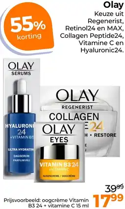 Trekpleister Olay aanbieding