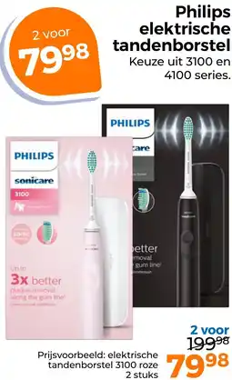 Trekpleister Philips elektrische tandenborstel aanbieding