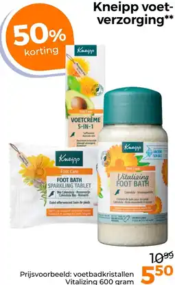 Trekpleister Kneipp voetverzorging aanbieding