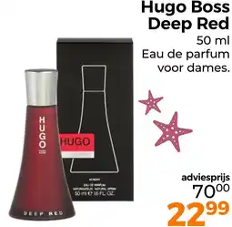 Trekpleister Hugo Boss Deep Red aanbieding