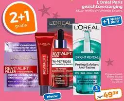 Trekpleister L'Oréal Paris gezichtsverzorging aanbieding