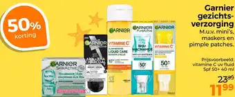 Trekpleister Garnier gezichtsverzorging aanbieding