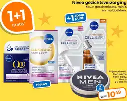 Trekpleister Nivea gezichtsverzorging aanbieding