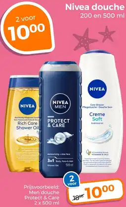 Trekpleister Nivea douche aanbieding