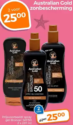 Trekpleister Australian Gold zonbescherming aanbieding