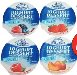 Budget Food Mertinger Yoghurt Dessert aanbieding