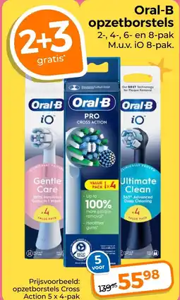 Trekpleister Oral-B opzetborstels aanbieding