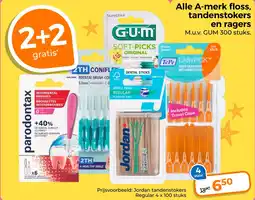 Trekpleister Alle A-merk floss, tandenstokers en ragers aanbieding